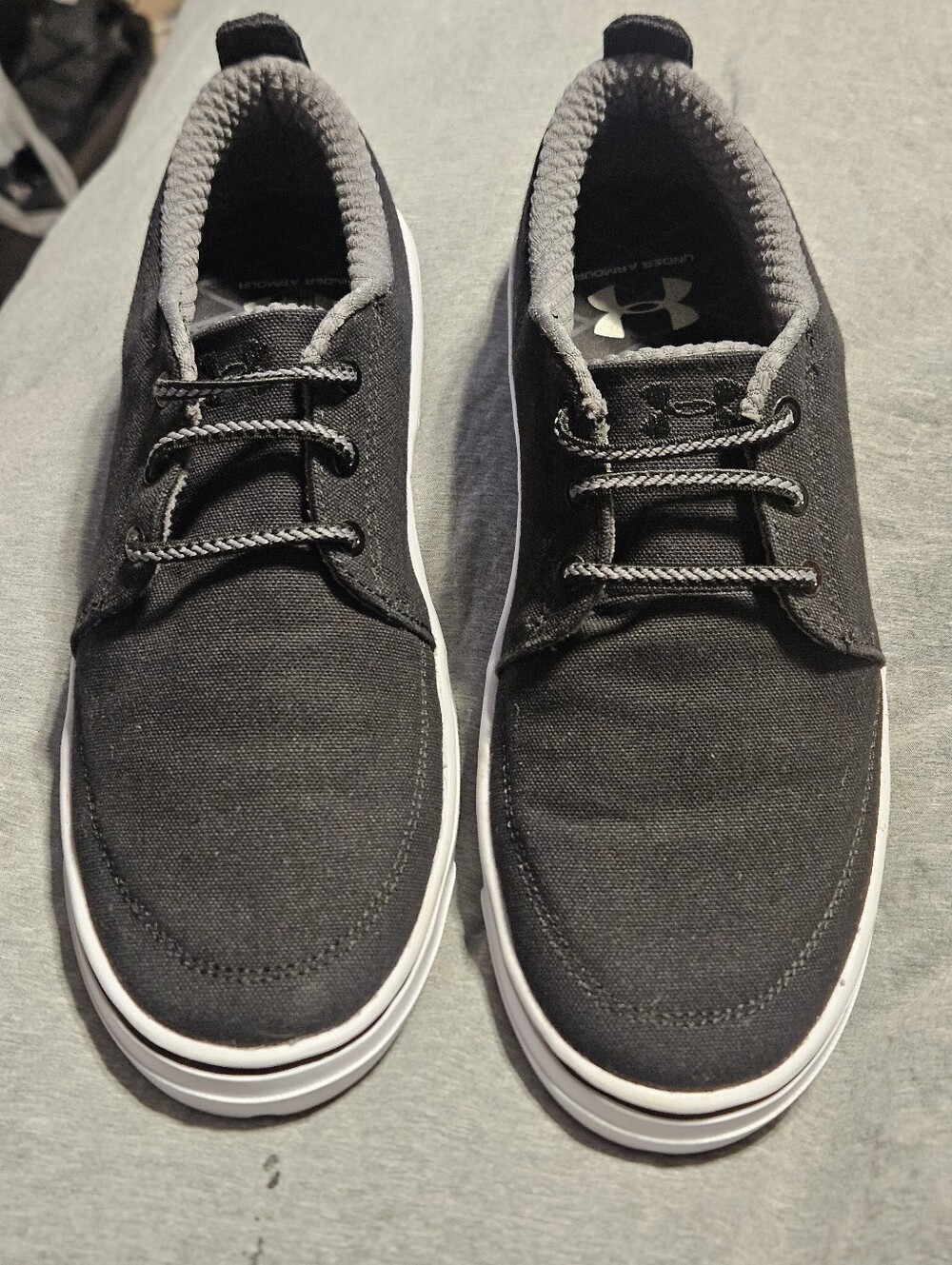Youth Under Armor Slip Ons
